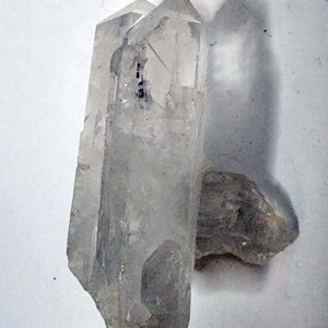 Quartz Crystal LG029 - Large Double Point Cluster  2.75x2x1.5 - Image 9
