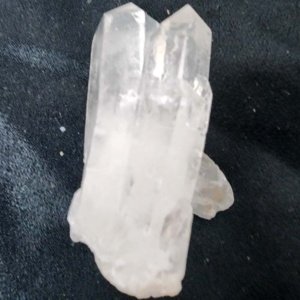 Quartz Crystal LG029 - Large Double Point Cluster  2.75x2x1.5 - Image 15