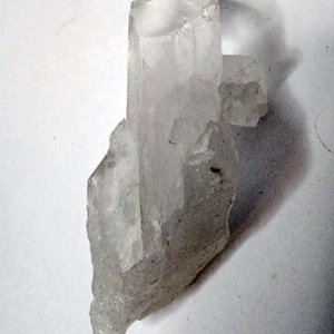 Quartz Crystal LG030 - Large Double Point Cluster  3x1.5x1 - Image 7