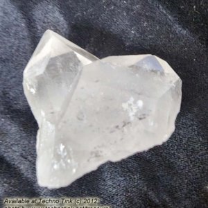 Quartz Crystal LG031 - Large Double Point Cluster 2x2x2 - Image 15