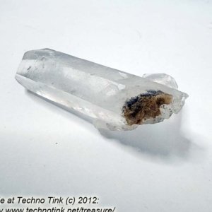 Quartz Crystal LG033 - Small-Medium Double Point Cluster 3x1.5x.75 - Image 7