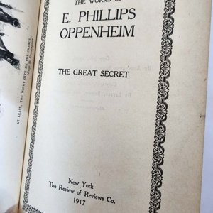 The Great Secret: The Works of E. Phillips Oppenheim, 1917 Hardcover - Image 10