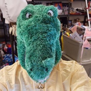 Green Alligator Chrisha Playful Plush Alligator Hat - Image 21