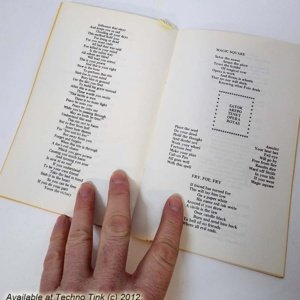 Curses in Verses by Dr Leo Louis Martello -paperback zine book 1971 - Image 7