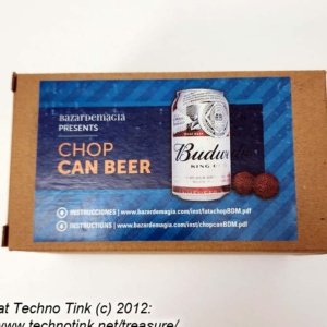 Beer Chop Can Standard Size (Gimmicks and Online Instructions) by Bazar de Magia - Image 6