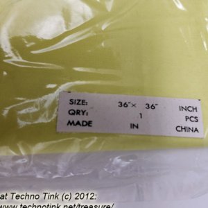 Premium Silks 36 " (Yellow) by Magic by Gosh - Image 3