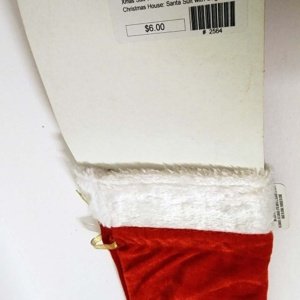 Xmas Santa Wine Bottle Bag with Hat - Image 6