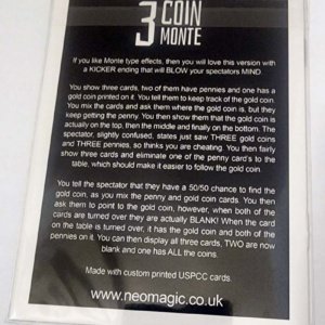 3 COIN MONTE (Gimmicks and Online Instructions) by Vinny Sagoo - Image 3