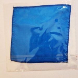 Silk 6 inch (Turquoise) Magic by Gosh - Trick - Image 4