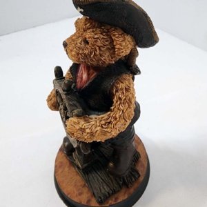 Teddy Bear Captain at Helm Figurine approx 5x3" - Image 5