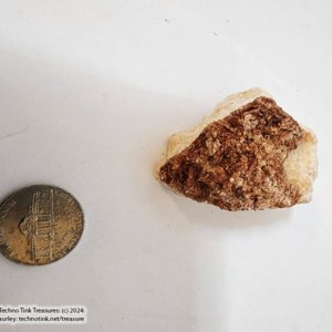 Pecos valley diamond quart cluster in Gypsum matrix 2x1.5x1 - Image 6