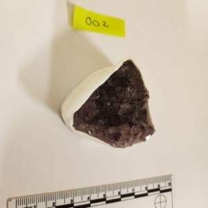 Amethyst Druzy Crystal Cluster from Brazil - Small 2"x2"x1" : 002 - Image 5