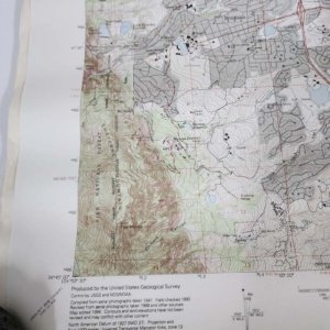 USGS Topographic Map Colorado Springs CO - 1961 revised 1994 - Image 11