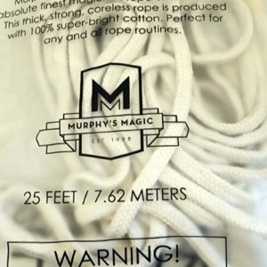 ROPE ULTRA WHITE 25 ft. (CORELESS) by Murphy's Magic Supplies - Trick - Image 7