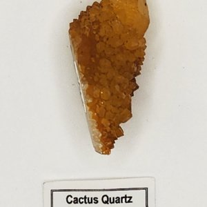 yellow-orange Medium Cactus Quartz Crystal 1.5x1x1 Magalesberg Groblensdaal RSA - Image 5