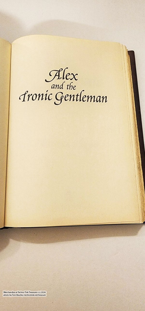 Alex and the Ironic Gentleman by Adrienne Kress (Hardcover 2007) - Image 15