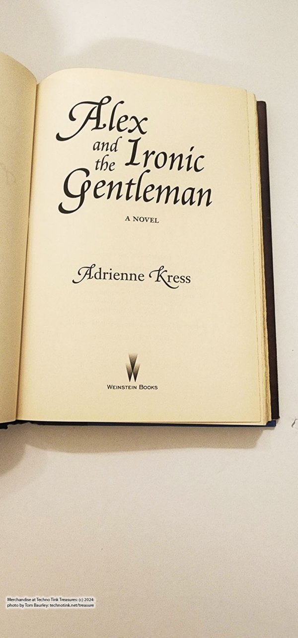 Alex and the Ironic Gentleman by Adrienne Kress (Hardcover 2007) - Image 16