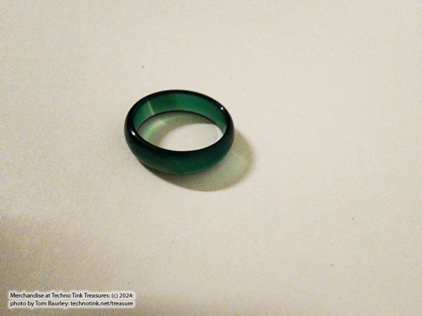 Green Stone Ring - Image 7