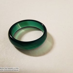 Green Stone Ring - Image 8