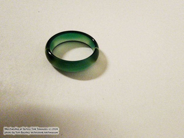 Green Stone Ring - Image 9