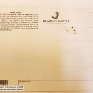 Druid Stones Postcard from Blarney Castle - Image 4