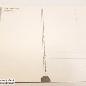 Jim Colorex Forest Girl postcard : Ogham Series 2008 - Image 4