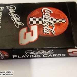 Coca Cola 3 (Dale Earnhardt) Playing Card Deck (previously owned) - Image 5