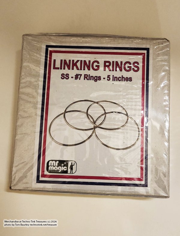 5" Linking Rings SS (7 Rings) by Mr. Magic - Image 4