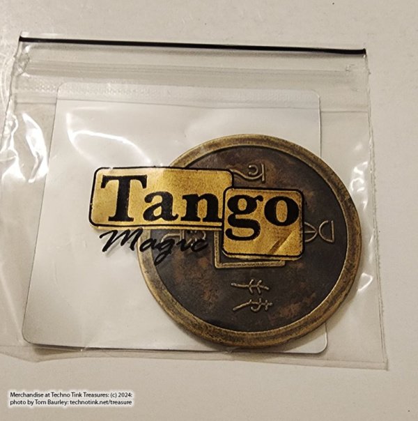 Dollar Size Chinese Coin (Brass) by Tango (CH033) - Image 3