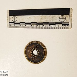 Dollar Size Chinese Coin (Brass) by Tango (CH033) - Image 5