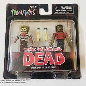 Mini Mates Walking Dead Figurines: Sailor Zombie / Leg Bite Zombie - Image 3