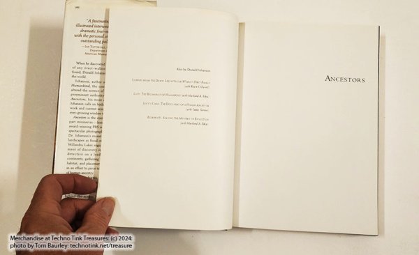 Ancestors In Search of Human Origins by Donald & Lenora Johanson et al (hardcover) - Image 7