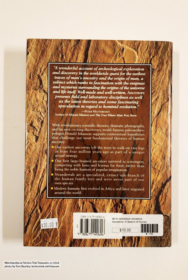 Ancestors In Search of Human Origins by Donald & Lenora Johanson et al (hardcover) - Image 13
