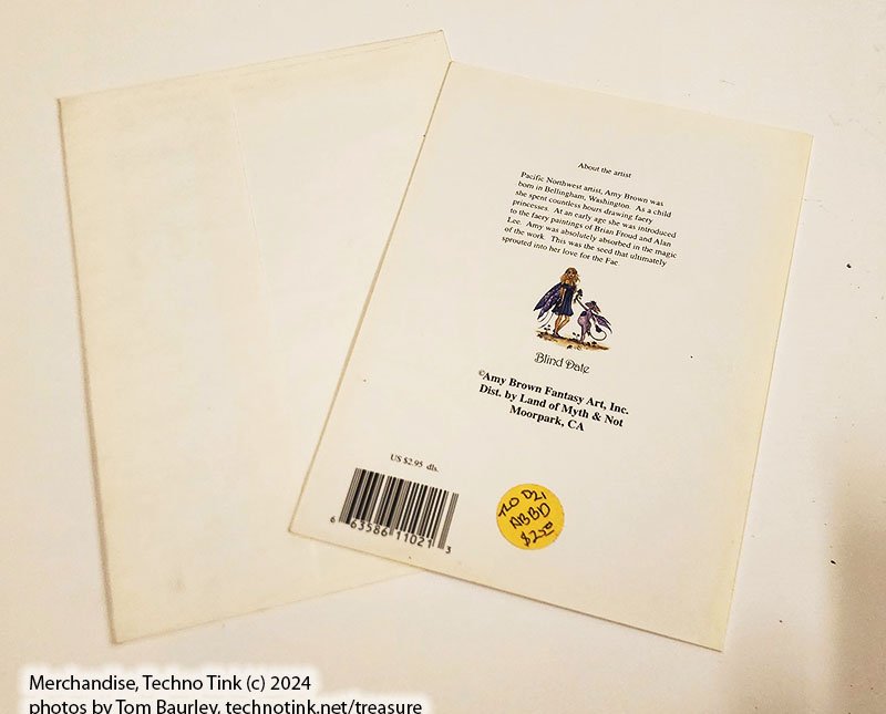 Blind Date: Faerie Greeting Card by Amy Brown - Image 6