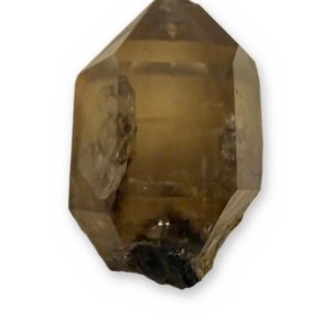CITRINE: Natural smoky citrine crystal point, Hallelujah Junction NV (Crystal Tips Mine)