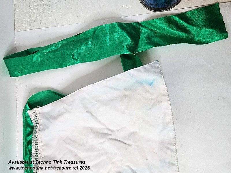 Apron - Peppermint Elf Green White Used - Image 9
