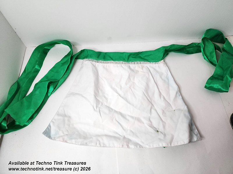 Apron - Peppermint Elf Green White Used - Image 12
