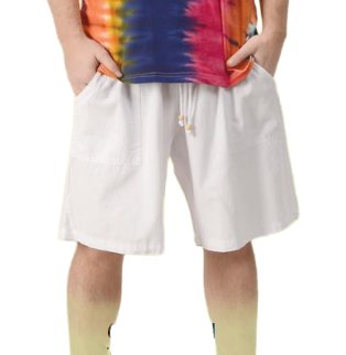 Shorts, Blanco Men's Classic draw String white XL - Image 3