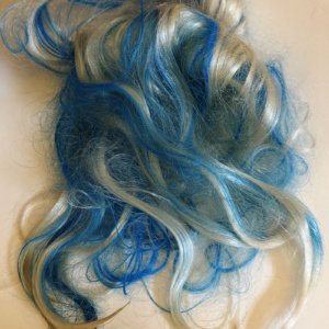 Fantasy Hair Iced Frost Blue Wig