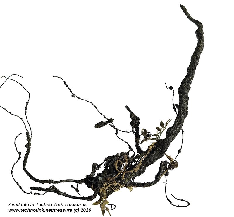 Artificial vine branch, foam wire 34x3x1 - Image 2