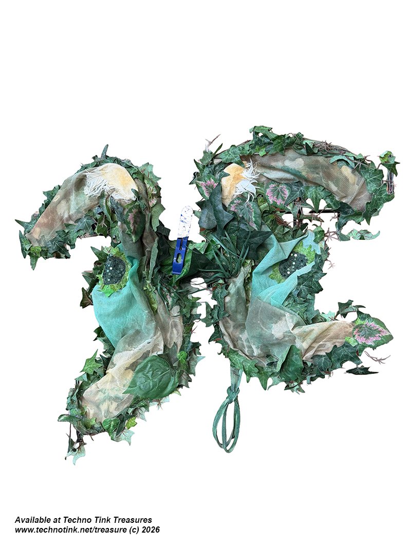 Green Man Forest Fairy Wings : Used