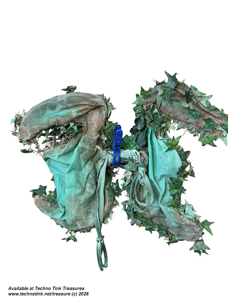 Green Man Forest Fairy Wings : Used - Image 4
