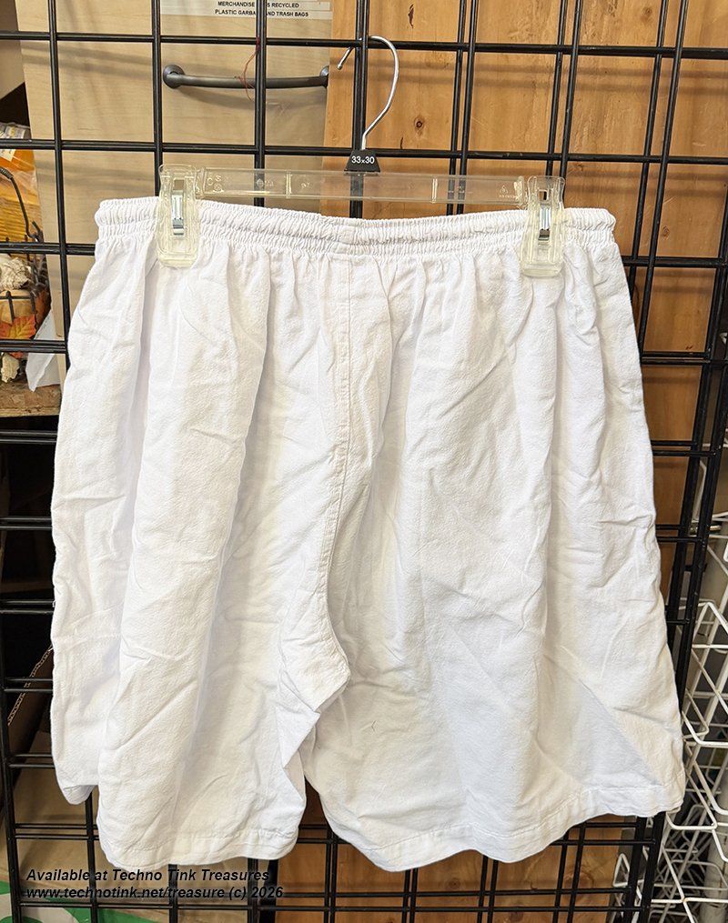 Shorts, Blanco Men's Classic draw String white XL - Image 11
